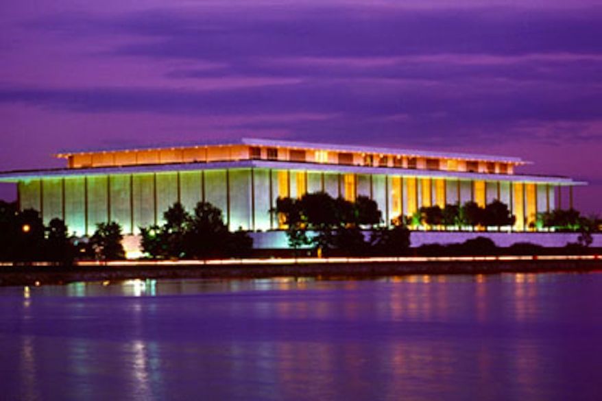 John F. Kennedy Center for the Performing Arts. ** FILE **