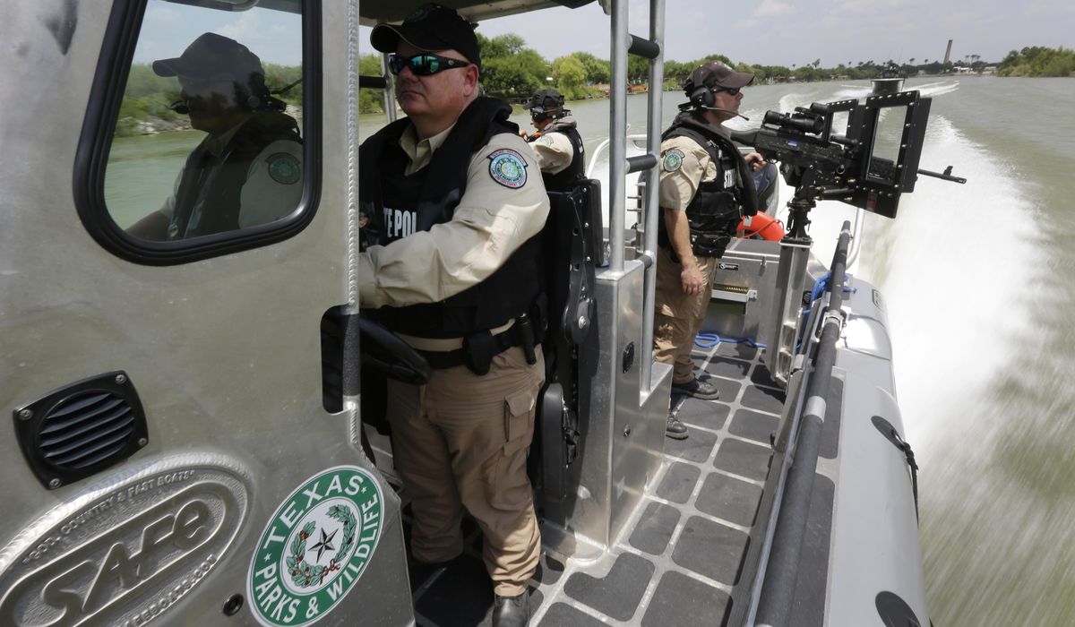 Game wardens patrol border - Washington Times