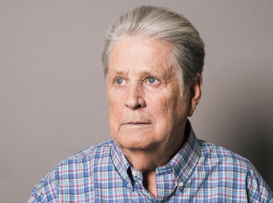 In this Tuesday, June 2, 2015 photo, musician Brian Wilson poses for a portrait during press day for "Love & Mercy" at The Four Seasons in Los Angeles. The film focuses on two formative periods in the Wilson's life, separated by 20 years. It opens in U.S. theaters on June 5, 2015. (Photo by Casey Curry/Invision/AP)