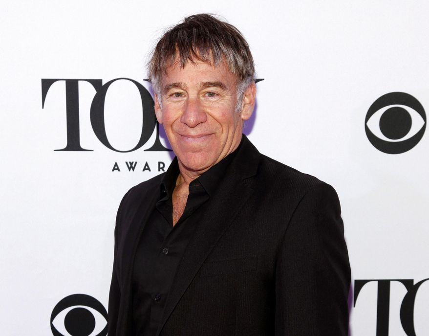 FILE - In this April 29, 2015 file photo, Stephen Schwartz attends the 2015 Tony Awards Meet The Nominees press junket in New York. Schwartz, the composer for the Broadway hit "Wicked," will be the recipient of the Isabelle Stevenson Tony Award on Sunday June 7. (Photo by Andy Kropa/Invision/AP, File)