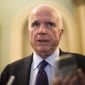 Sen. John McCain, Arizona Republican. (Associated Press) **FILE**
