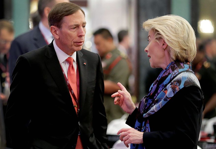 David Petraeus is among those representing America at the annual Bilderberg Conference, which gets underway in Austria on Thursday. (Associated Press)