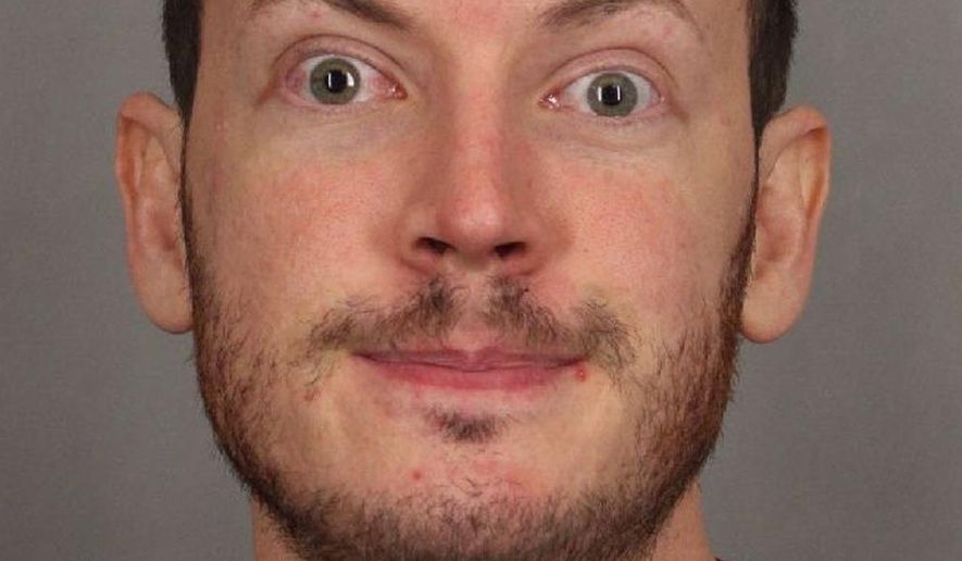 FILE - This file photo released on Sept. 20, 2012 by the Arapahoe County Sheriff's Office shows James Holmes, who is charged with killing 12 moviegoers and wounding 70 more in a shooting spree in a crowded theatre in 2012. The person closest to the murderous thoughts of Holmes before he carried out his attack could take the witness stand the week of June 15, 2015, as the prosecution wraps up its case. Holmes' death penalty trial has revived unresolved questions about whether he could have been stopped. (AP Photo/Arapahoe County Sheriff, File)