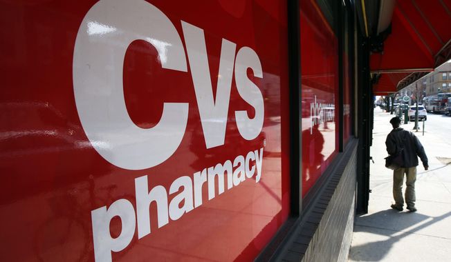 A CVS store in Philadelphia is seen here on March 25, 2014. (Associated Press) **FILE**