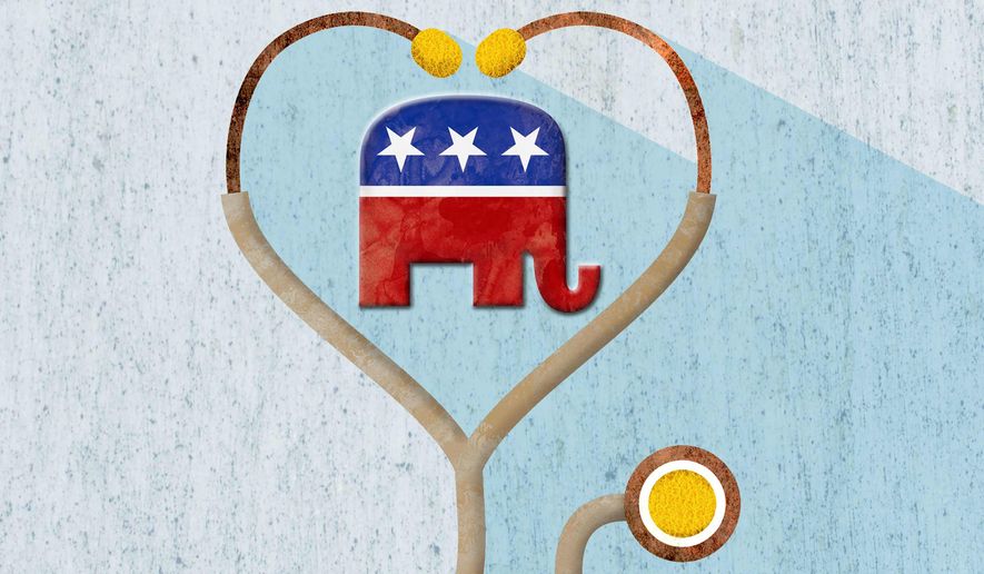 GOP&#39;s Healthcare Plan Illustration by Greg Groesch/The Washington Times