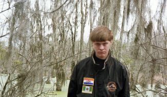 Dylann Roof in this photo posted on Facebook.