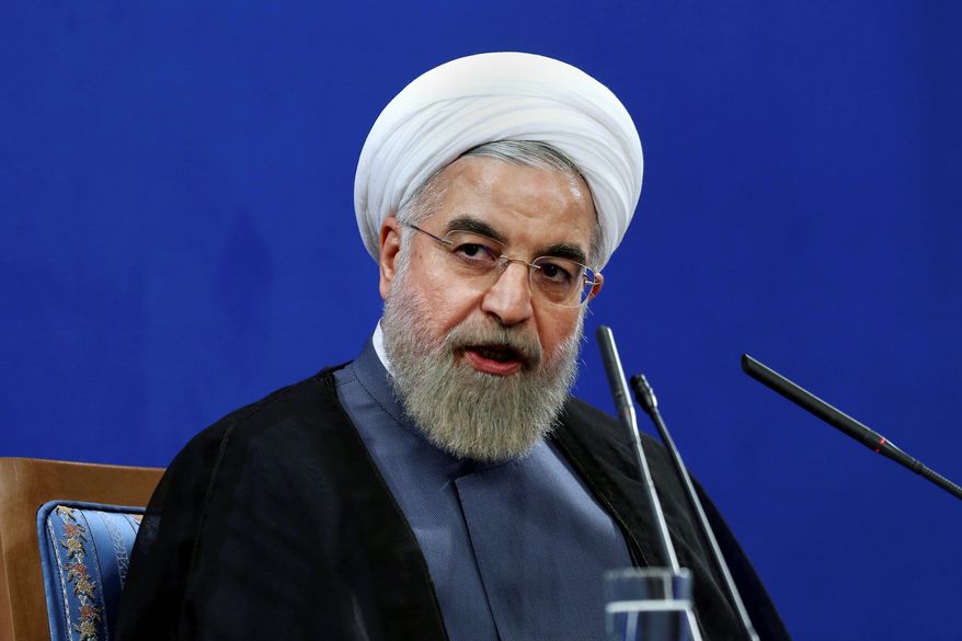 Iranian President Hassan Rouhani said this month that a final nuclear deal is &quot;within reach&quot; as the Islamic republic and world powers face a June 30 deadline for an agreement, but he added that Iran won&#x27;t allow its state &quot;secrets&quot; to be jeopardized. (Associated Press)
