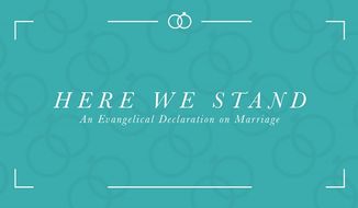 Here we Stand: An Evangelical Declaration on Marriage