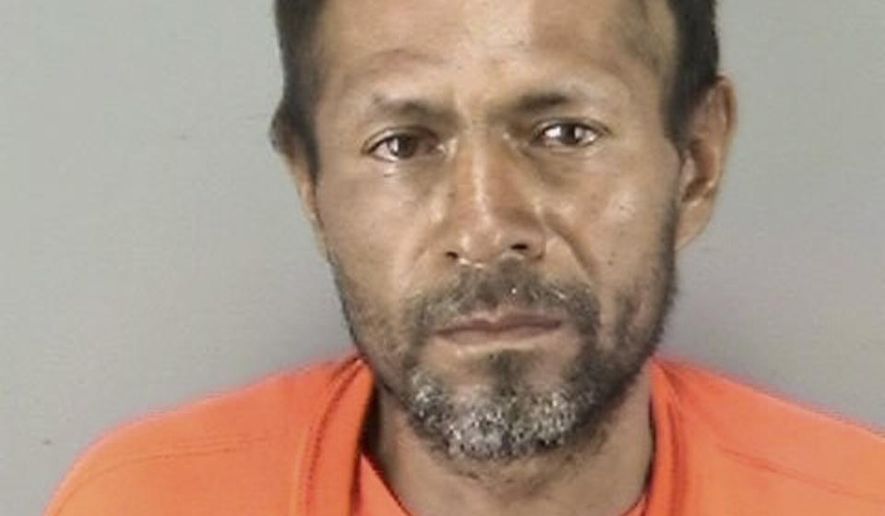 FILE - This undated photo provided by the San Francisco Police Department shows Francisco Sanchez. The fatal shooting of a woman at a sightseeing pier has put San Francisco under an uncomforable and nasty spotlight because Sanchez, the Mexican man under arrest, was in the U.S. illegally, had been deported five times and was out on the streets after San Francisco officials refused a request from U.S. immigration authorities to hold him. (San Francisco Police Department via AP, File)