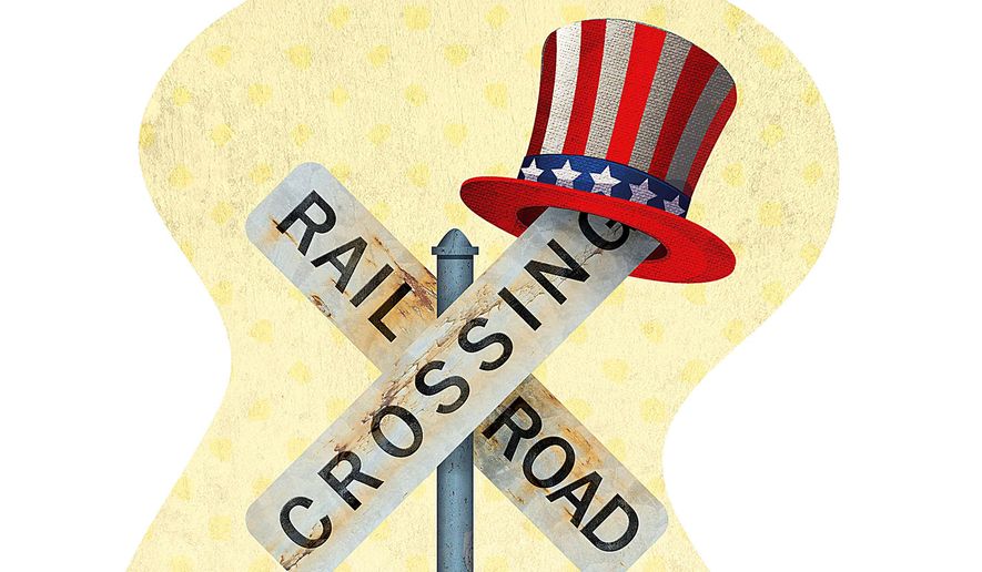 Uncle Sam&#39;s Interference in the Railroad Business Illustration by Greg Groesch/The Washington Times