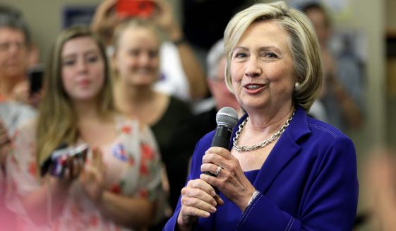 Presidential candidate Hillary Rodham Clinton decried &quot;unsubstantiated&quot; Republican attacks on her. (Associated Press)