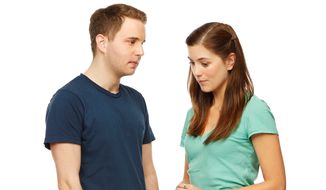 Ben Platt as Evan Hansen and Laura Dreyfuss as Zoe in the world-premiere musicalDear Evan Hansen at Arena Stage at the Mead Center for American Theater July 10-August 23, 2015. Photo by Joan Marcus.