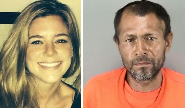 Kate Steinle was fatally shot on July 1, 2015, allegedly by illegal immigrant Juan Francisco Lopez-Sanchez. The U.S. House on Thursday passed Kate&#x27;s Law, a federal provision aimed at penalizing illegal immigrants who return to the United States after being deported. (Associated Press)