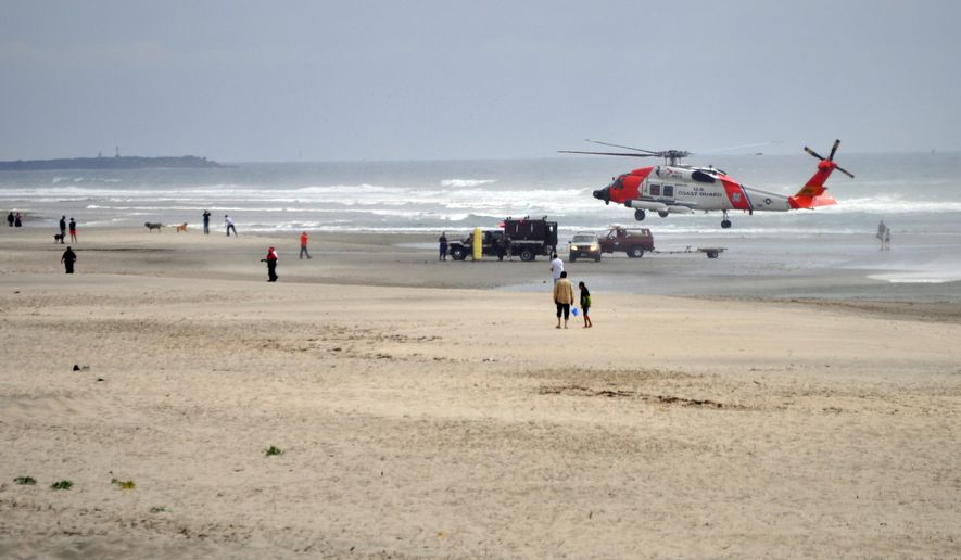 Authorities say a 35-year-old man has drowned in the Pacific Ocean at Rockaway Beach, Ore. The Coast Guard says a helicopter found the man in the surf on Friday, July 10, 2015, at about 5:30 p.m. He was unresponsive when a diver made contact with him. KPTV-TV in Portland reports the Rockaway Beach Police Department confirmed the man&#x27;s death. According to the Coast Guard, the man had been swimming but couldn&#x27;t make it back to shore. Witnesses called 911 at about 3 p.m. to report he had gone under. The man&#x27;s name has not been released.