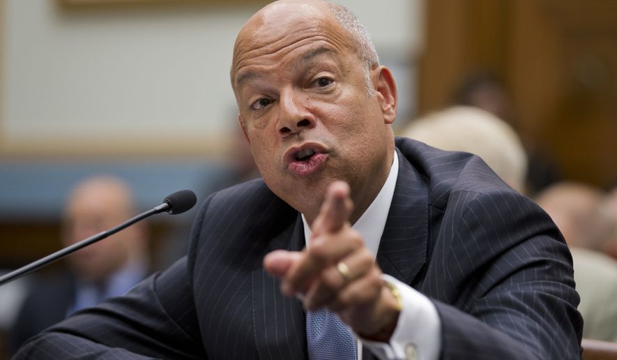 Homeland Security Secretary Jeh Johnson declined to criticize sanctuary cities and told Congress not to try to pass laws forcing cooperation, saying it could conflict with the Constitution, and it won&#39;t win over the hearts of reluctant communities. (Associated Press)