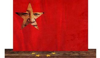 Flag of Jinping Illustration by Greg Groesch/The Washington Times