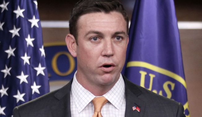 &quot;There&#x27;s one way and one way only to get sanctuary cities to comply with federal law, and that&#x27;s to withhold some of the federal funds they actually want,&quot; said Rep. Duncan Hunter, the California Republican who wrote the bill. &quot;Plain and simple, if they want the federal money, then they need to comply with federal law.&quot; (Associated Press)