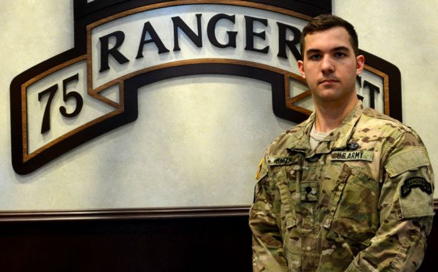 Army Spc. Luke Smith, 75th Ranger Regiment. (Image: U.S. Army photo by Sgt. 1st Class Michael R. Noggle) ** FILE **