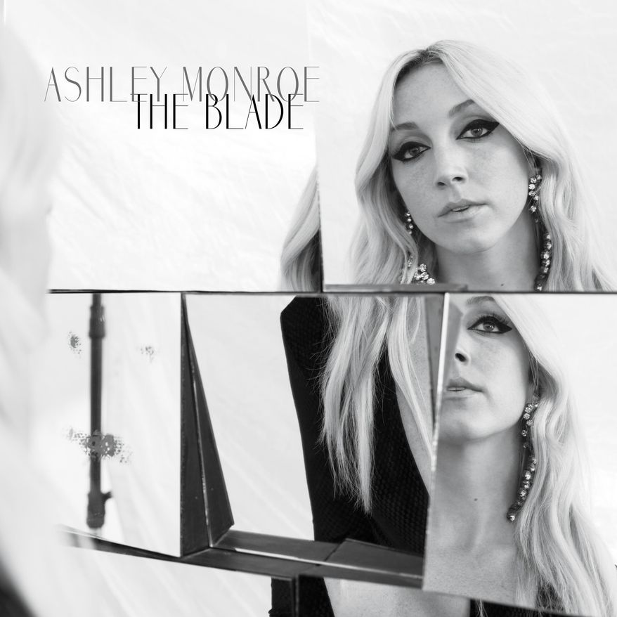 This CD cover image released by Warner Music Nashville shows "The Blade," a new release by Ashley Monroe, out Friday, July 24. (Warner Music Nashville via AP)