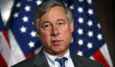 Rep. Fred Upton, R-Mich., speaks in Washington in this Nov. 13, 2013, file photo. (AP Photo/Charles Dharapak, File)