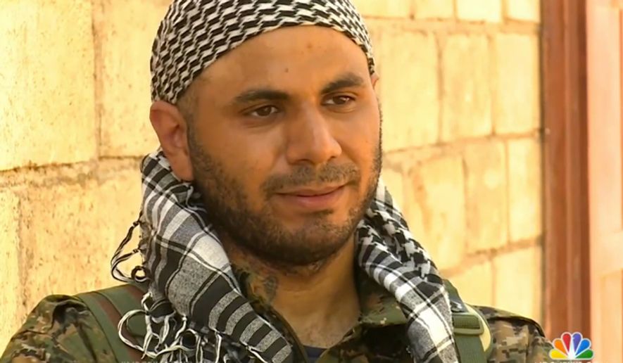 Robert Rose, 25, left the Bronx, N.Y. to fight in Syria against the Islamic State group. (Image: NBC News screenshot) ** FILE **