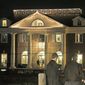 Students participating in rush pass by the Phi Kappa Psi house at the University of Virginia in Charlottesville, Va., on Jan. 15. (Associated Press)