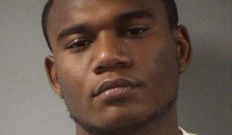 This undated photo provided by Grand Forks County Corrections in Grand Forks, N.D., shows 19-year-old Dametrian Welch. Welch, one of two suspects in a fatal shooting in Grand Forks in June 2014, was sentenced Wednesday, July 29, 2015, to eight years in prison under a deal with prosecutors, two days before the triggerman in the killing learns his fate. (Grand Forks County Corrections via AP)