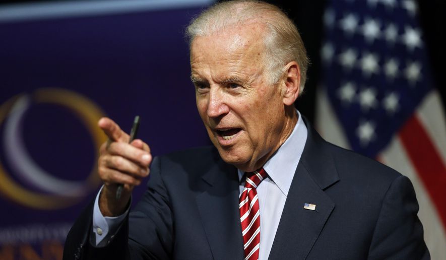 Vice President Joe Biden speaks during a roundtable discussion at the Advanced Manufacturing Center at Community College of Denver on July 21, 2015. Biden&#x27;s associates have resumed discussions about a 2016 presidential run after largely shelving such deliberations during his son&#x27;s illness and following his death earlier this year. (Associated Press) **FILE**