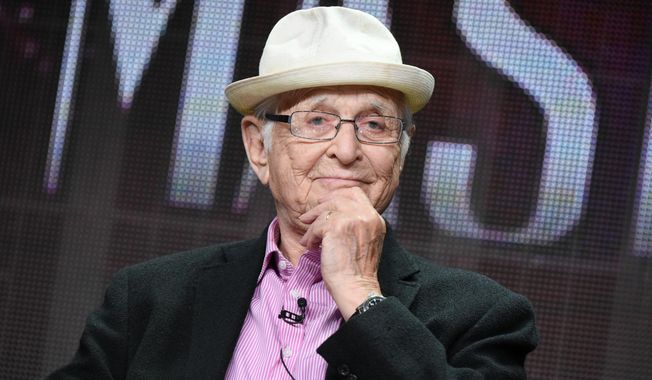 Norman Lear speaks onstage during the &amp;quot;American Masters: Norman Lear&amp;quot; panel at the PBS 2015 Summer TCA Tour held at the Beverly Hilton Hotel on Saturday, August 1, 2015 in Beverly Hills, Calif. (Photo by Richard Shotwell/Invision/AP)