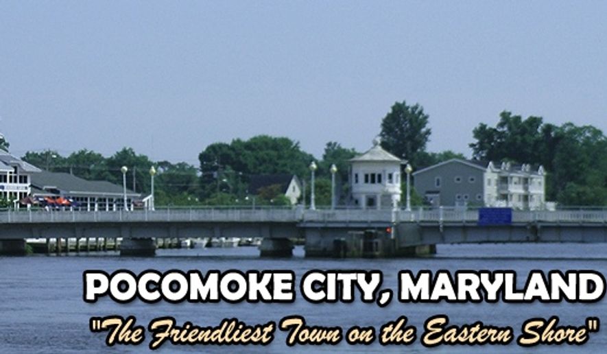 Pocomoke City, Md. (Screen grab from http://www.cityofpocomokemd.gov/index.html)