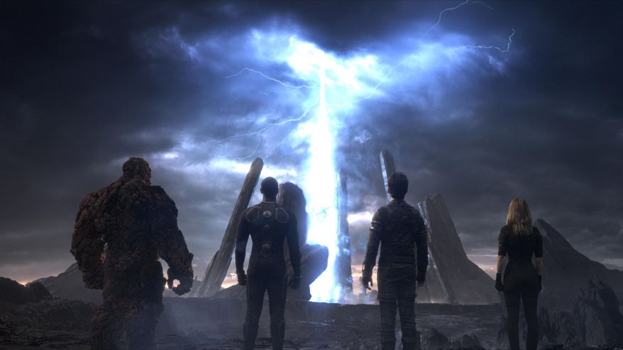 A scene from "Fantastic Four." (Twentieth Century Fox via AP)