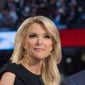 Donald Trump implied that Fox News&#39; Megyn Kelly possibly asked him tough questions at Thursday evening&#39;s GOP primary debate due to her menstrual cycle. Mr. Trump doubled down by citing his record on hiring and promoting women at his companies. (Associated Press) **FILE**