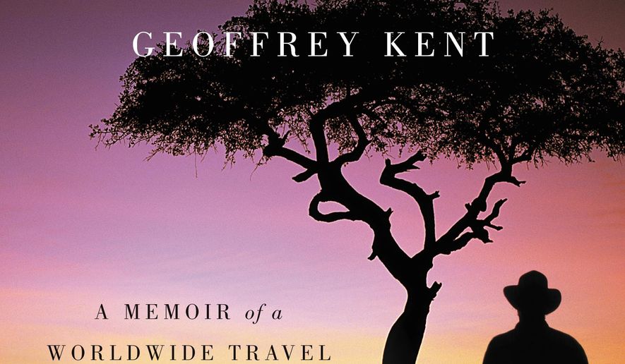 This book cover image released by Harper shows "Safari: A Memoir of a Worldwide Travel Pioneer," by Geoffrey Kent. Kent, founder of the Abercrombie & Kent luxury tour company, grew up in colonial Africa and hunted an elephant at age 15 in 1957. After killing ”the most beauteous and magnificent beast” he’d ever seen, he vows, “If I ever shoot an elephant again, it will be with a camera.” (Harper via AP)