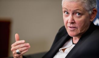 Environmental Protection Agency Administrator Gina McCarthy who has apologized repeatedly for the spill, called the accident &quot;a heartbreaking situation for the EPA,&quot; according to the Navajo Times. She met privately Thursday with top tribal officials. (Associated Press)