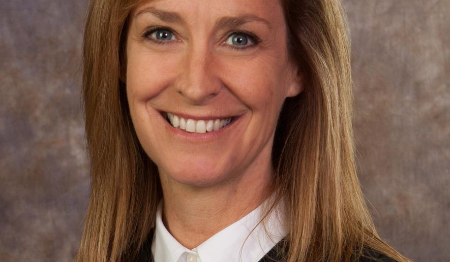 This undated photo provided by the Nebraska Supreme Court shows Judge Stephanie F. Stacy. The Lancaster County judge with more than two decades of legal experience will become the second woman in state history to serve on the Nebraska Supreme Court, Gov. Pete Ricketts announced Friday, Aug. 14, 2015. (Nebraska Supreme Court via AP)