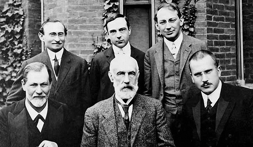 Which man is honest? Friendly? Cold and domineering? Competent? (Public domain image of famous psychologists)
