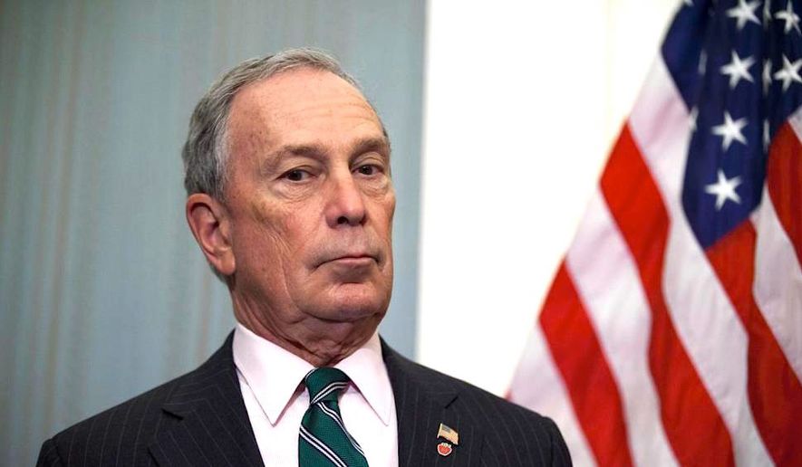 Former New York City Mayor Michael Bloomberg&#x27;s name has come up as a possible 2016 presidential contender — as a Democrat. (Associated Press)