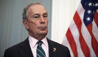 Former New York City Mayor Michael Bloomberg (Associated Press) **FILE**