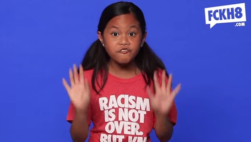 FCKH8, a T-shirt company known for using little kids to push controversial messages, has posted a new video showing foul-mouthed children trash-talking the Confederate flag. (FCKH8)