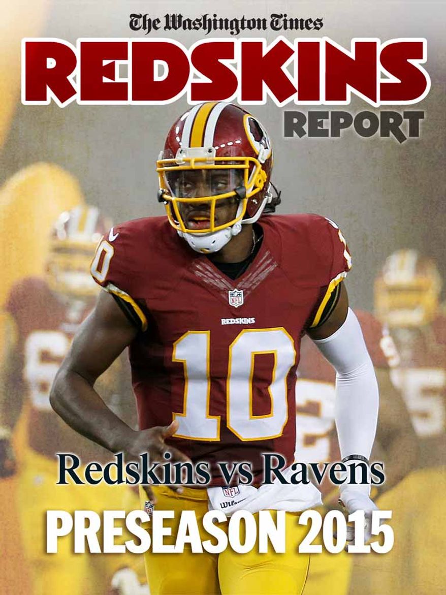 Redskins Report Cover for Aug. 27, 2015