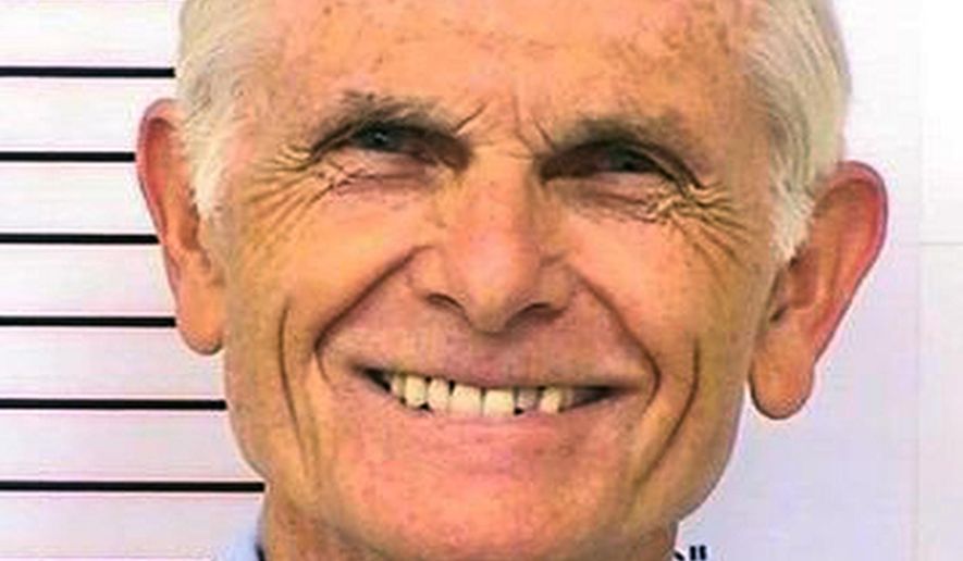 This March 12, 2014, photo provided by the California Department of Corrections and Rehabilitation shows Bruce Davis. Parole Commissioners are scheduled to consider for the 30th time, Thursday, Aug. 27, 2015, if Davis should be paroled in the 1969 slaying of musician Gary Hinman and stuntman Donald "Shorty" Shea. (Department of Corrections and Rehabilitation via AP, File)
