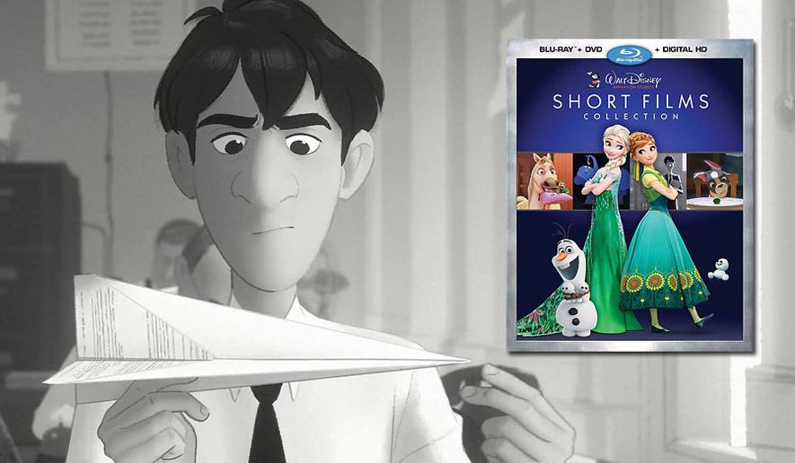 &quot;Paperman&quot; is just one of the cool cartoons in the Walt Disney Animation Studios Short Films Collection, now on Blu-ray.