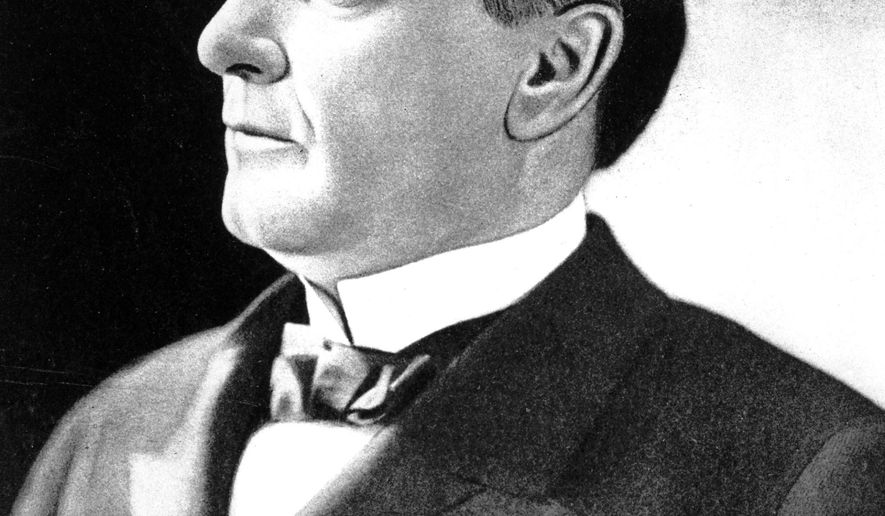 FILE - In this undated file photo, William McKinley, 25th President of the United States. He was inaugurated in 1897, and again in 1901 just prior to being assassinated on Sept. 6, 1901. Even before he arrived on a historic trip to Alaska, President Barack Obama was making waves over his decision to rename its famed Mount McKinley, named for President McKinley, as Denali, a move applauded in Alaska and derided more than 3,000 miles away in Ohio. (AP Photo, File)