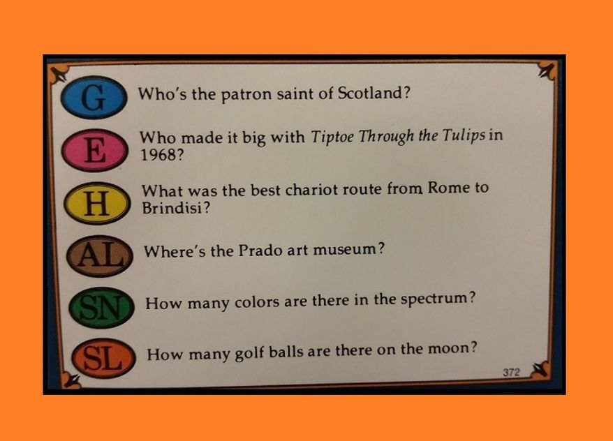 Category: SPORTS & LEISURE Question: How many golf balls are there on the moon?