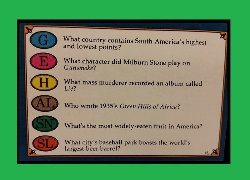 Category: SCIENCE & NATURE Question: What's the most widely-eaten fruit in America?