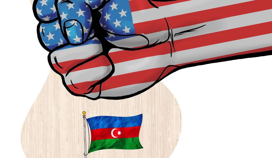 Criticism of Azerbaijan by the United States Illustration by Greg Groesch/The Washington Times