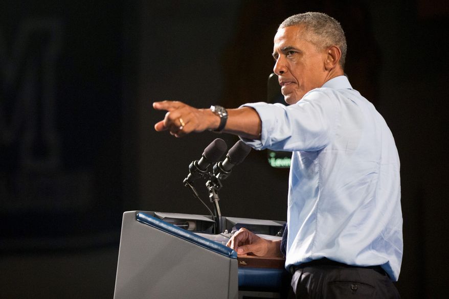 President Obama once again cast higher education as key to economic growth during a speech in Warren, Michigan, on Wednesday. (Associated Press)