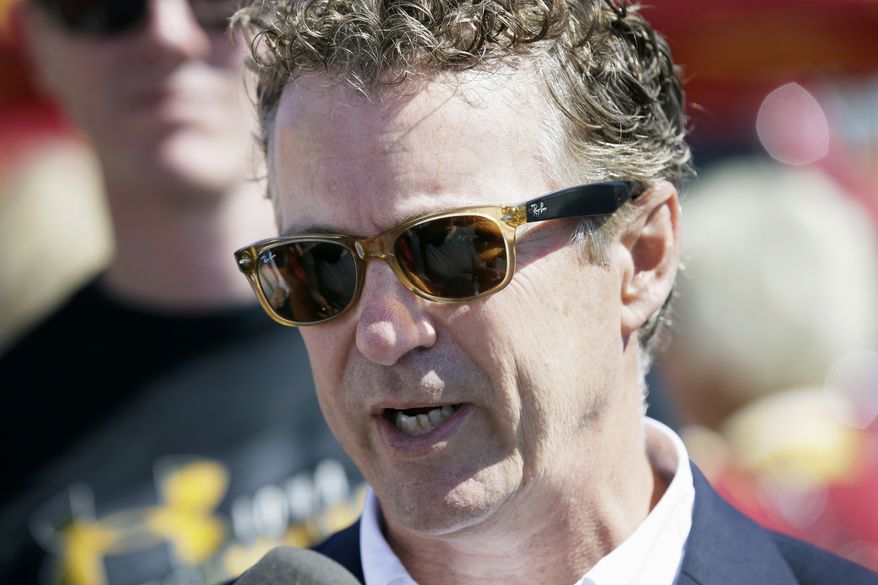 Sen. Rand Paul's campaign confirmed they are having a private event Wednesday at a local gun range — the timing of which underscores just how important the gun issue is for GOP primary voters, who have an array of pro-Second Amendment candidates like Mr. Paul to choose from this cycle. (Associated Press)