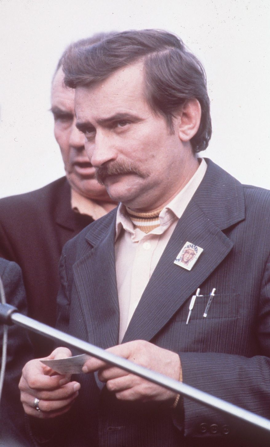 Lech Walesa gave birth to Poland's Solidarity movement at a time when the country was under the heel of the Soviets. (Associated Press)