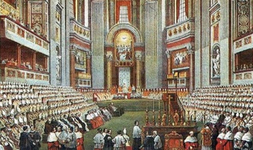 The last married pope, Adrian II, was around during which years?